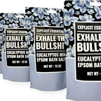 Explicit Essentials Eucalyptus Mint Epsom Bath Salts, Relaxing Aromatherapy - Image 6