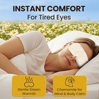 Eye Serenity Steam Eye Mask, Heated Eye Mask, Self Heating Warm Compress - Image 2