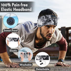 LC-dolida Sleep Headphones Bluetooth 5.4, Headband Earphones Wireless, Sleep - Image 3