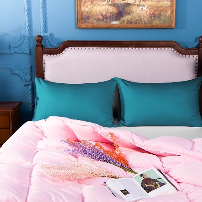 NTBAY Egyptian Cotton Queen Pillowcases - Image 7