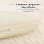 Kickoff Viscose Bamboo Pillowcase, 100% Organic Hidden Zippered Viscose Bamboo - Image 4