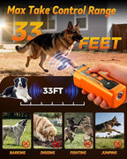 Dog Bark Deterrent Devices, 6 Modes 3X Ultrasonic Anti Barking Device - Image 4