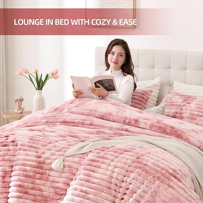 Smoofy Fluffy Twin Comforter Sets 2 Pieces - Image 6