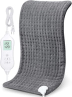NOWWISH Heating Pad for Back Pain Relief & Period Cramps, 12x24 Inches Electric by NOWWISH