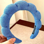 Spa Terry Cloth Headbands for Facial Skincare, Makeup Application, Face Washing - Image 6