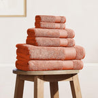 BIOWEAVES 100% Organic Cotton 700 GSM Plush 6-Piece Premium Towel Set GOTS by BIOWEAVES