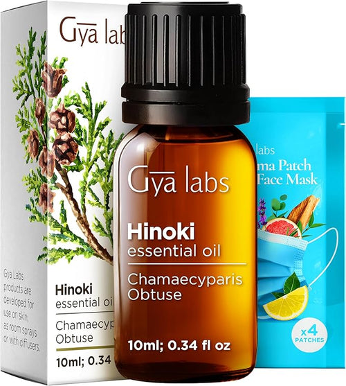 100% Pure Hinoki Essential Oil by GyaLabs