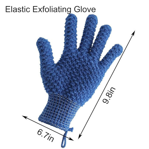 2 Pairs Bath Exfoliating Gloves - Image 2