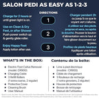 Electric Callus Remover: Own Harmony Professional Pedicure Tools Foot Care - Image 4