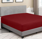 ROYALE LINENS 300 Thread Count 100% Long Staple Combed Cotton Fitted Sheet King - Image 3