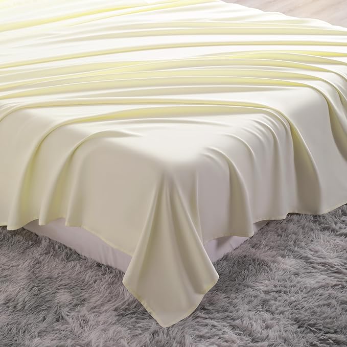 NTBAY Twin Extra-Long Flat Sheet Only - Image 7