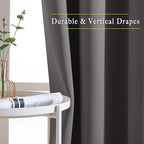 NICETOWN Bedroom Blackout Curtains 90 inch Length - Image 4