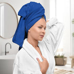 Avalon Towels Luxury 8 Piece Blue Towels Set, 2 Bath Towels, 2 Hand Towels and - Image 2