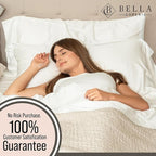 Bella Coterie Queen Size Fitted Sheet Only | Luxury Bamboo Viscose | 100% - Image 5