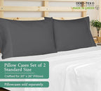 Royale Linens Standard Pillowcase Set of 2 - Image 2