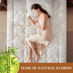 PRIMESOFT 100% Waterproof Twin Size Mattress Topper, Thick Pillow Top Mattress - Image 2