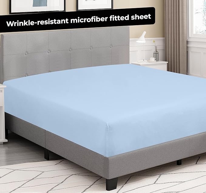 Royale Linens Fitted Sheet Twin XL - Image 8