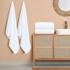 Belizzi Home 4 Pack Bath Towel Set 27x54, 100% Ring Spun Cotton, Ultra Soft - Image 3
