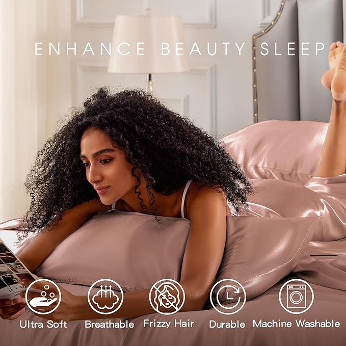 FreshCulture Satin Sheets California King - Image 7
