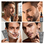 21 Pcs Bath & Body Care Set for Men, Father's Day Gifts for Dad, Home Spa Self - Image 3