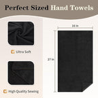 FIXSMITH Salon Towels 24 Pack, Quick Dry Gym Towels, Spa Face Towel, Absorbent - Image 2