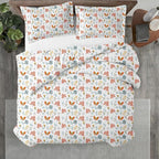 Kotton Culture 3 Pc King Size Duvet Cover Set- 100% Egyptian Cotton 600 Thread by KottonCulture