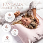 100% Mulberry Silk Pillowcase Infused - Image 2