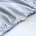 Homiest Baby Blue Satin Fitted Sheet - Image 4