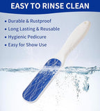 Nano Glass Foot File, Double-Sided Foot Callus Remover Feet Scrubber Hard & - Image 4