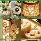 Natural Loofah Sponge for Soap Making, 20 Pack Organic Loofahs Slices Cuts Set - Image 4
