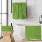 GLAMBURG Ultra Soft 4 Pack Oversized Bath Towel Set 27x54 inches, 100% Cotton - Image 5