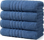 Aibaser Towels - Premium 100% Cotton Bath Towels Set, Lightweight and High by Aibaser