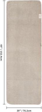 POLYTE 430 GSM Microfiber Oversize Quick Dry Lint Free Bath Towel, 60 x 30 in - Image 3