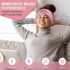Bluetooth Headband Headphones, Wireless Headband - Image 2