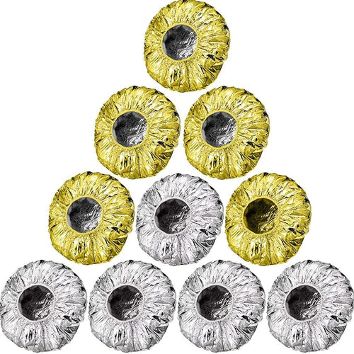 12 Pieces Deep Conditioning Caps Aluminum Foil Reusable Hair Processing Hair - Image 2