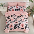 Yogeneg Queen Comforter Set 7 Piece Bed in a Bag, Soft Microfiber Comforter - Image 3