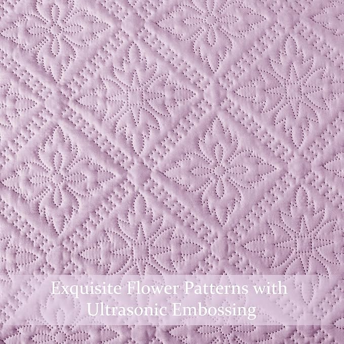 Exclusivo Mezcla Twin Quilt Bedding Set, Lightweight Soft Bedspreads Coverlets - Image 5