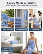 LANE LINEN Bath Sheet - Image 7