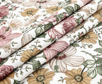 SLEEPBELLA Duvet Cover Queen, 600 Thread Count Cotton Pink & Yellow & Beige - Image 5
