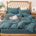 PURE ERA Jersey Knit Duvet Cover Set 100% T-Shirt Cotton Super Soft Comfy 2pc by PUREERA