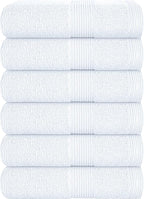 Belizzi Home Ultra Soft 6-Piece Hand Towel Set 16x28-100% Ringspun Cotton by Unknown