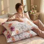 YIYEA 100% Viscose Derived from Bamboo Pillow Cases Set of 2, 600 Thread Count - Image 7