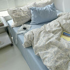 mixinni Blue Floral Duvet Cover Full Size - Image 2