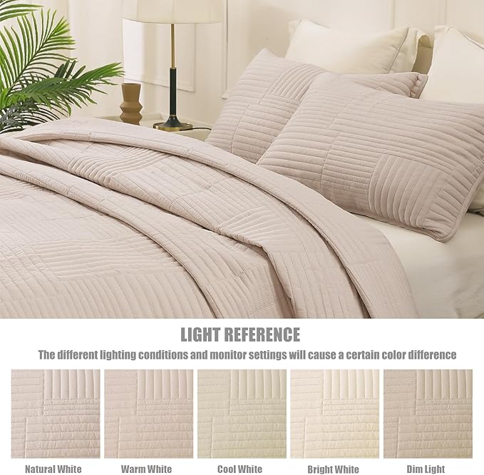 Whale Flotilla Ultra Soft California King Quilt Bedding Set, Lightweight - Image 5