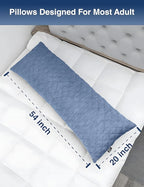 ZonLi Cooling Body Pillow for Adults Side Sleeper & Pregnancy - Image 8
