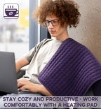 Mothers Day Gifts for Mom, Heating Pad for Back, Neck & Shoulder Pain Relief - Image 3