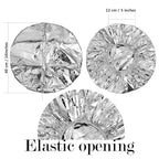 12 Pieces Deep Conditioning Caps Aluminum Foil Reusable Hair Processing Hair - Image 3