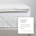 Saatva Graphite Memory Foam Mattress Topper - Image 3