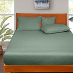 ROYALE LINENS 300 Thread Count 100% Long Staple Combed Cotton Fitted Sheet Twin - Image 5