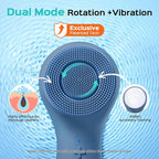 COSLUS FBS03 Face Scrubber Facial Cleansing Brush: 2 in 1 Spin and Vibration - Image 2